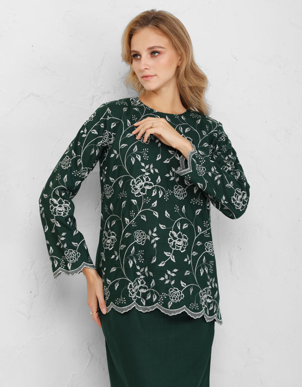 BAJU KURUNG KEDAH BIDASARI (EMERALD)